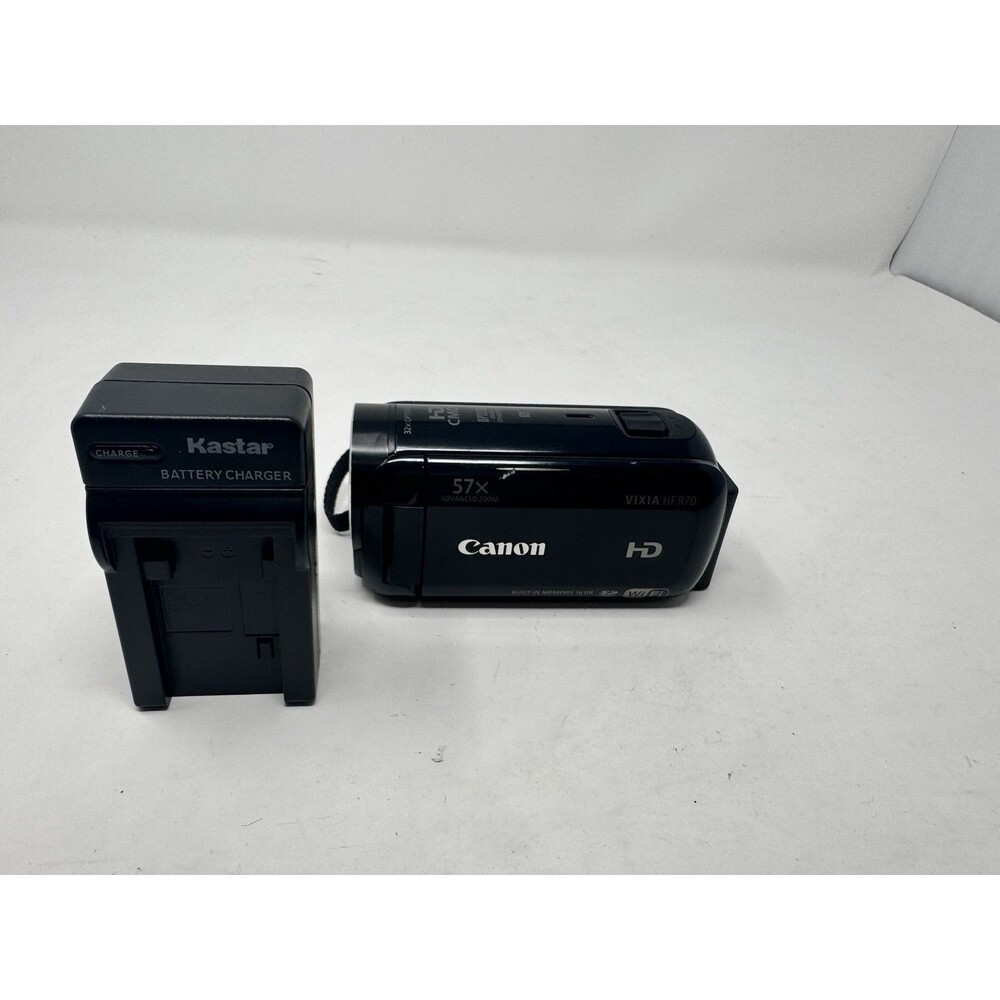 Canon VIXIA HF R70 Black 57x Advanced Zoom Digital Camcorder Read